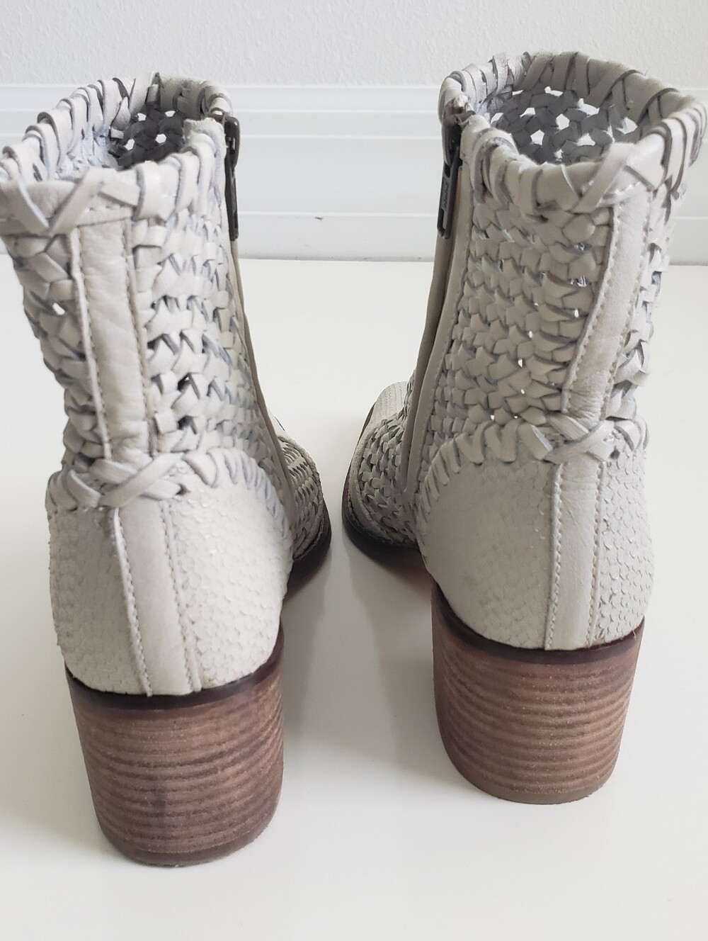 Free People In The Loop Woven Ankle Boots - Picture 6 of 8